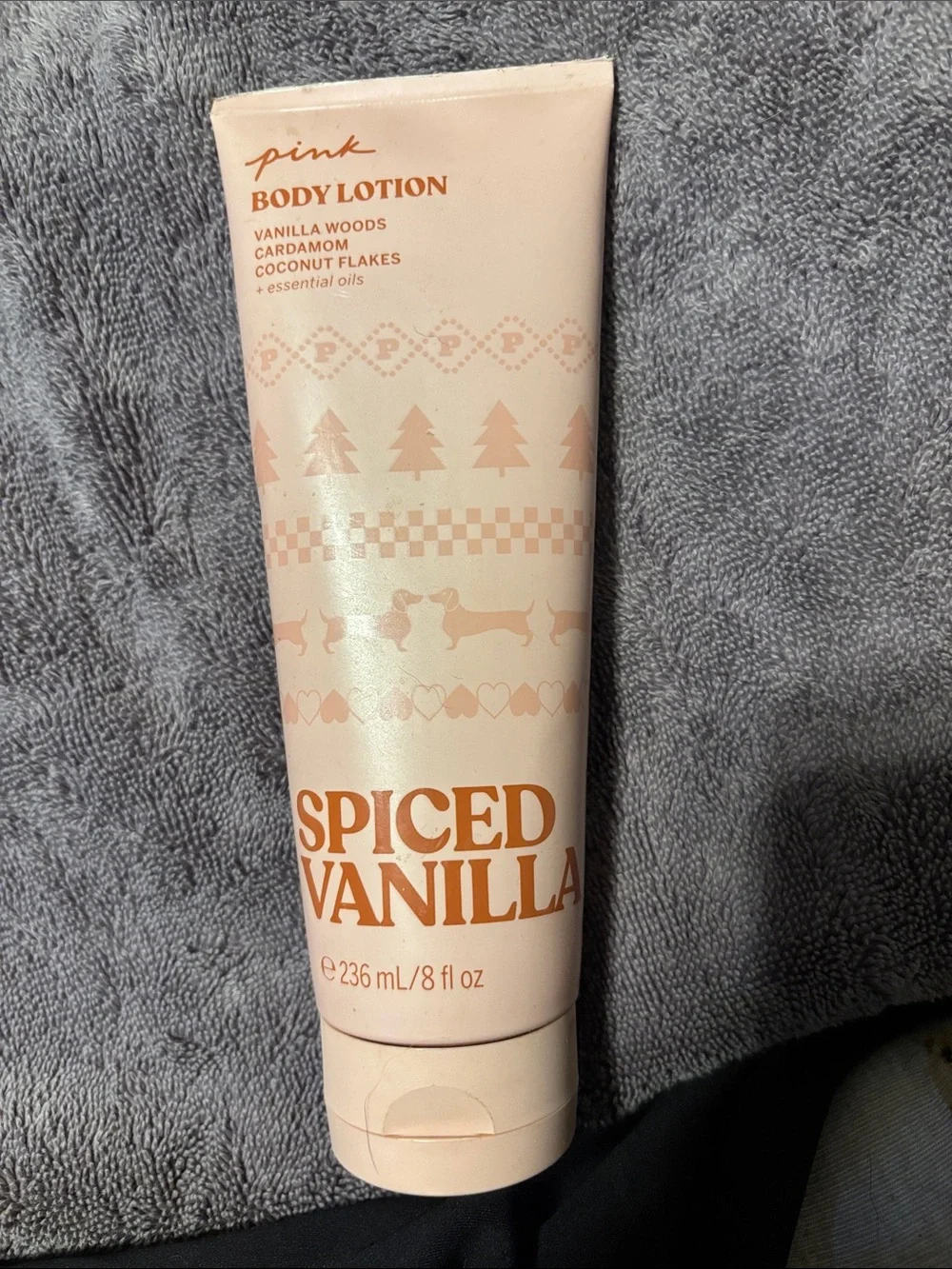 New never used  PINK Victoria's Secret Spiced Vanilla Body Lotion